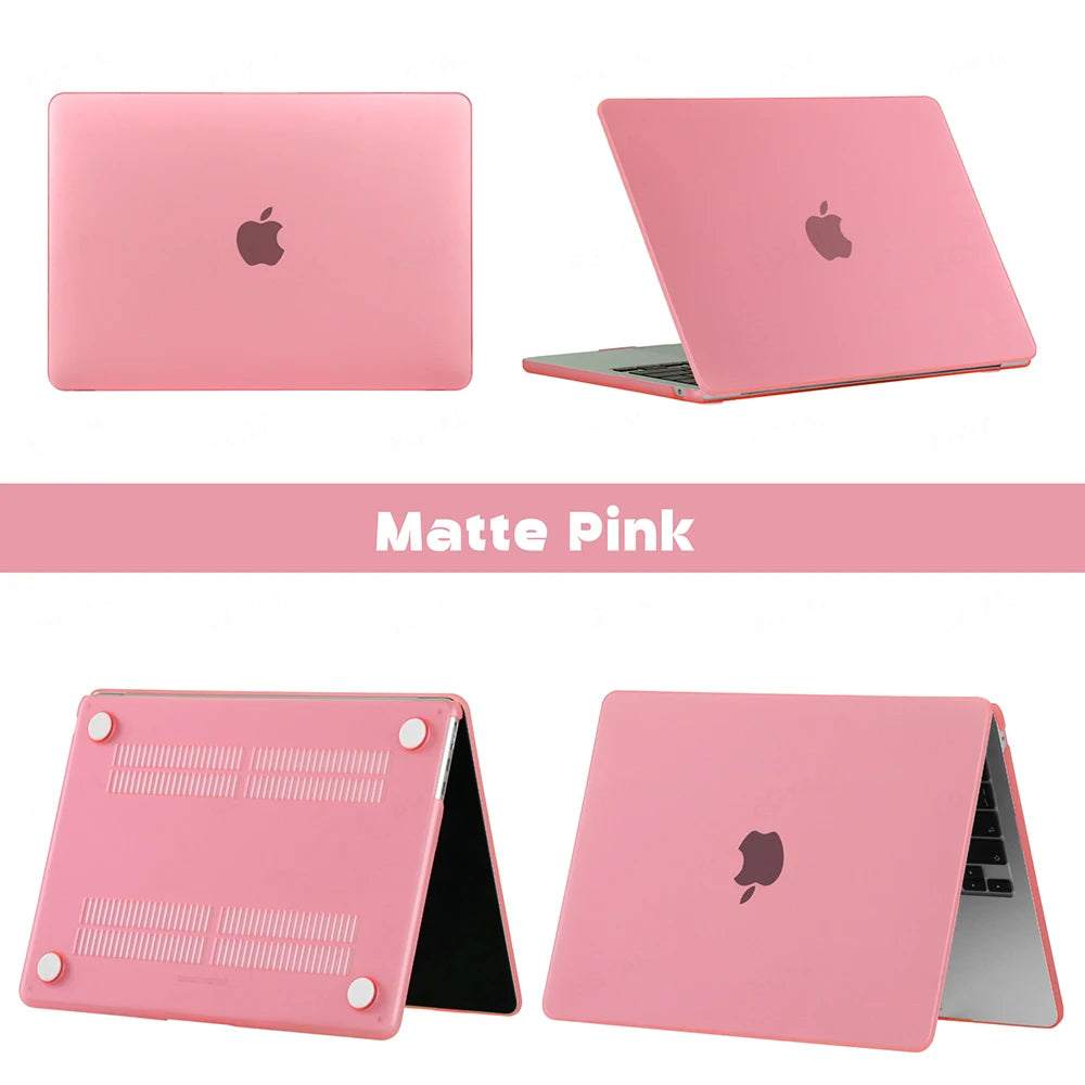 For Macbook Air 13 Case for Laptop accessories Macbook Air M1 M2 2025 M4 Air 15 Funda Macbook Pro 14 case M3 2023 Pro 16 Cover
