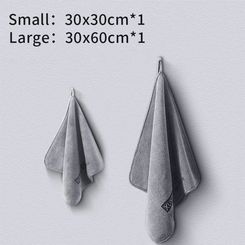 High-end Microfiber Auto Wash Towel Car Cleaning Drying Cloth Hemming Car Care Cloth Detailing Car Wash Towel