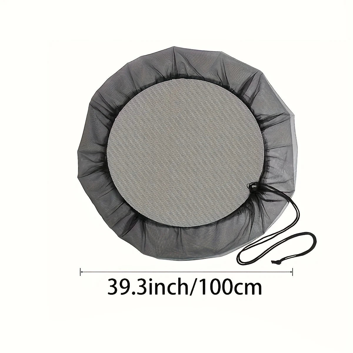 Rain Barrels Screen Water Bucket Covers,Rainwater Collector Tank Net Cover,Rain Water Collection Bucket Netting with Drawstring
