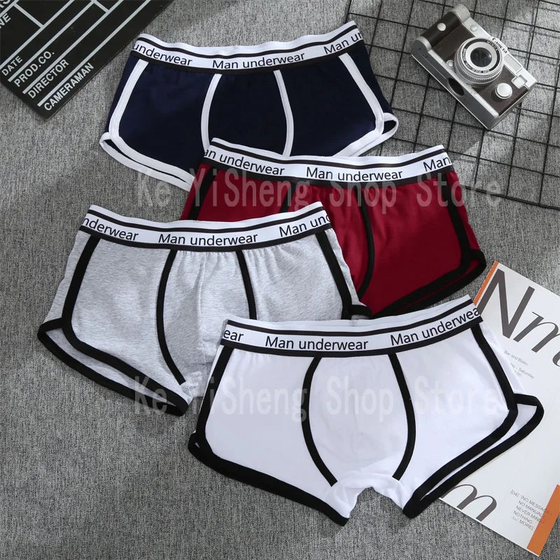 Men's Sports Boxing Shorts Underwear S M L XL Breathable Fitness Sports Men's boxers underwear Boxers Comfortable