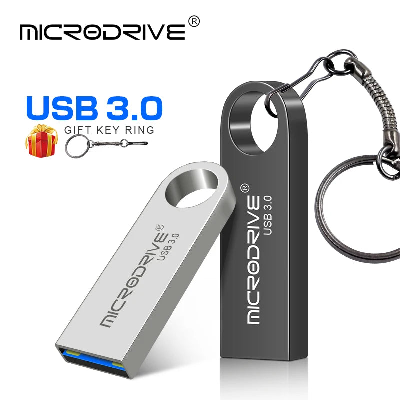 metal USB 3.0 Flash Drive 128gb 256GB 512GB flash disk New arrival Pendrive 32gb 64gb USB Flash USB Disk memory stick