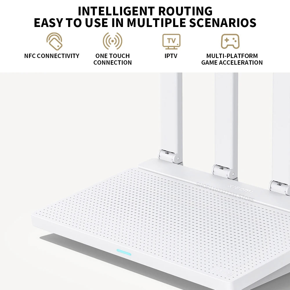 New Xiaomi Router AX3000T IPTV Mesh Networking Gigabit Ethernet Ports Gaming Accelerator Repeater Modem Signal Amplifier CN