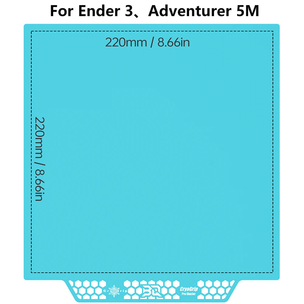 BIGTREETECH Panda Build Plate CryoGrip Pro Cool Plate For Bambu Lab P1P P1S A1 X1C X1E A1 MINI CryoGrip Sheet Spring Steel