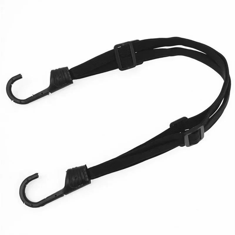 SEAMETAL 60/90CM Motorcycle Helmet Straps Hook Luggage Retractable Elastic Rope Fixed Strap Motos Helmet Luggage Net Accessories