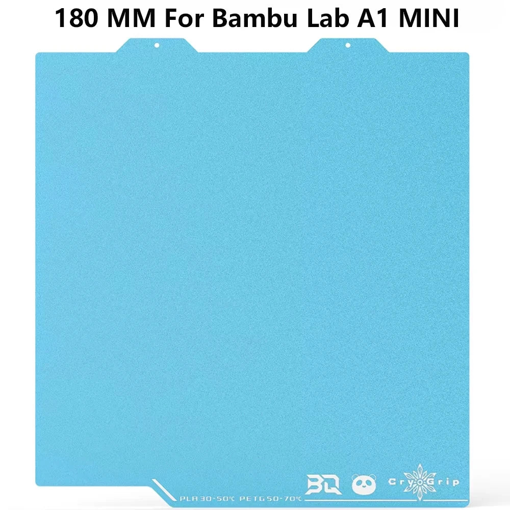 BIGTREETECH Panda Build Plate CryoGrip Pro Cool Plate For Bambu Lab P1P P1S A1 X1C X1E A1 MINI CryoGrip Sheet Spring Steel