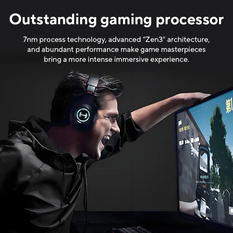 AMD Ryzen 5 5500 R5 5500 3.6 GHz 6-Core 12-Thread CPU Processor 7NM L3=16M 100-000000457 Socket AM4 No Fan