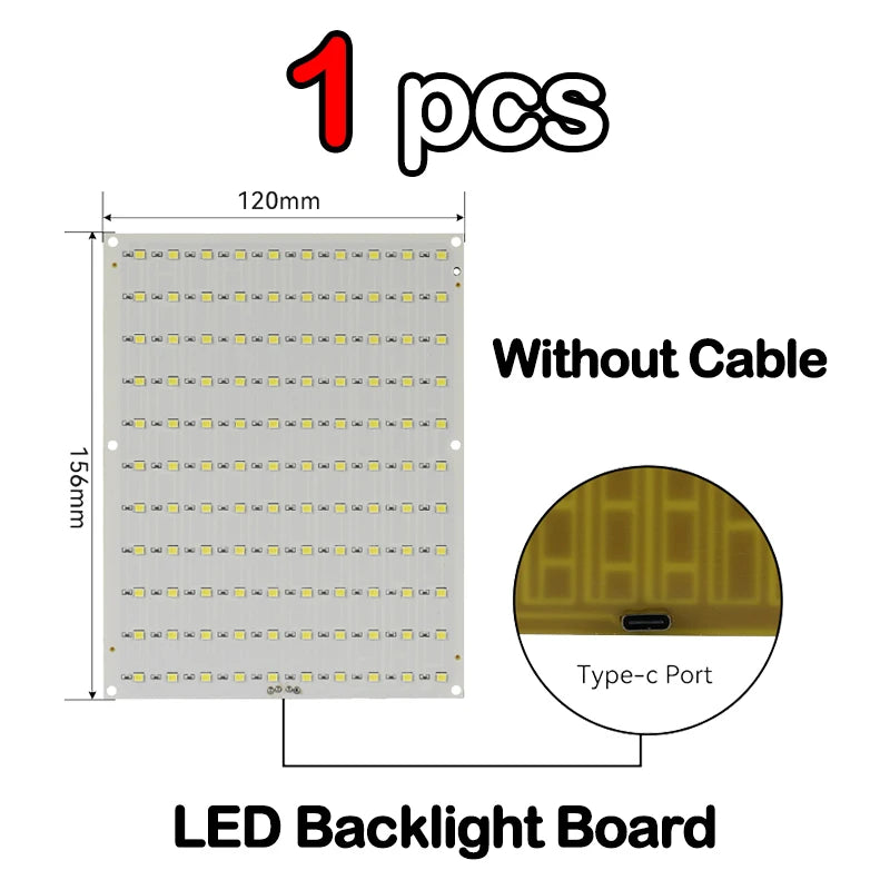 For Bambu Lab Lithophane Led Panel CMYK LED Backlight Board PLA Basic CMYK Lithophane Bundle 3D Print Lithophane Photo DIY