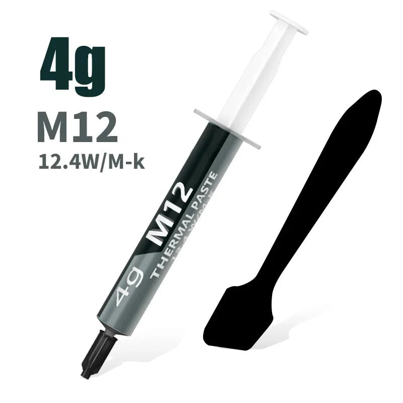 COOLCIRC Thermal Paste Performance Thermal Conductive Grease Paste 12.4 W/MK 1/4/8/15/30g For Game PC PS5 CPU GPU Cooling