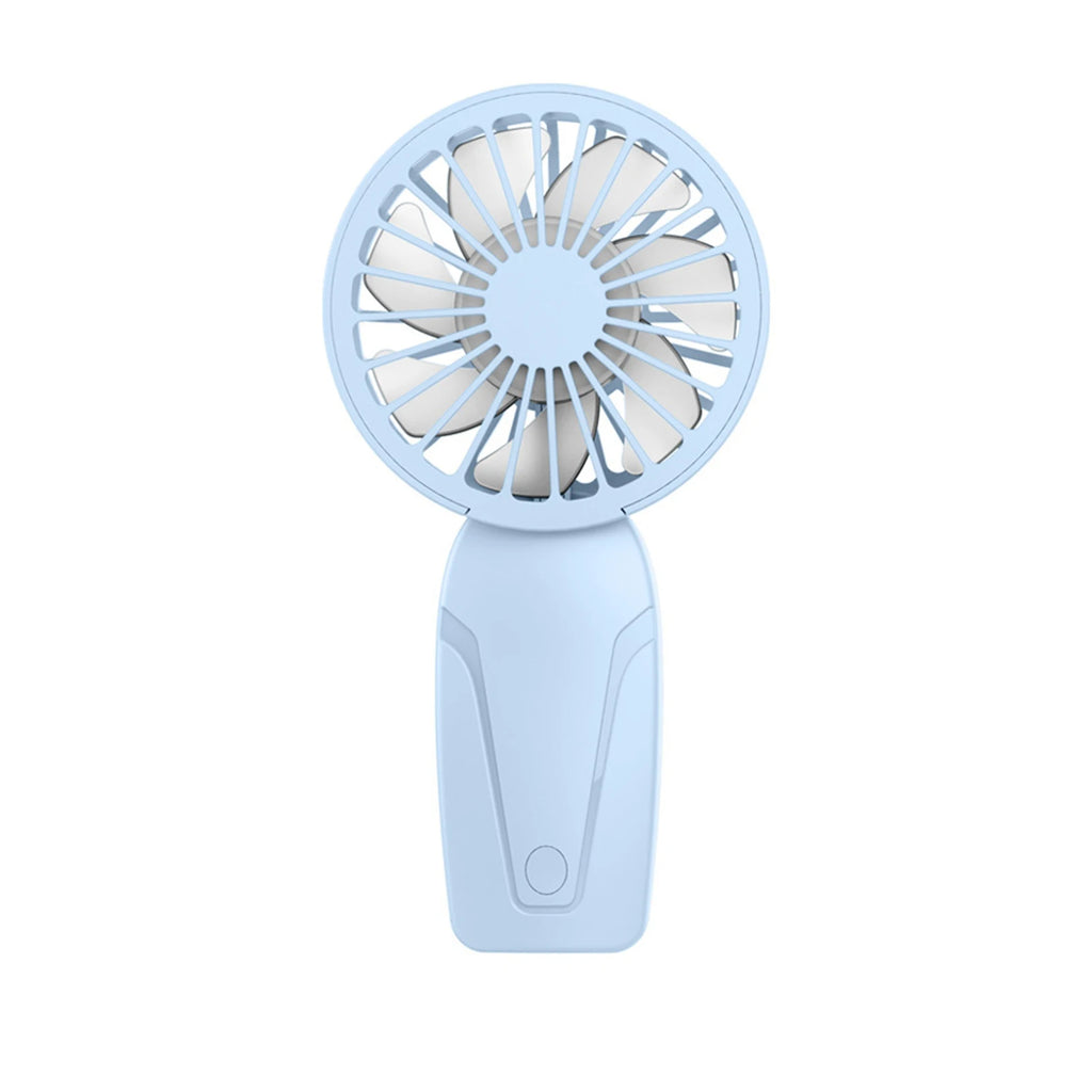 Portable Handheld Small Fan ABS Lightweight Cute Appearance USB Rechargeable Mini Fan For On Go Cooling Portable Mini Pocket Fan