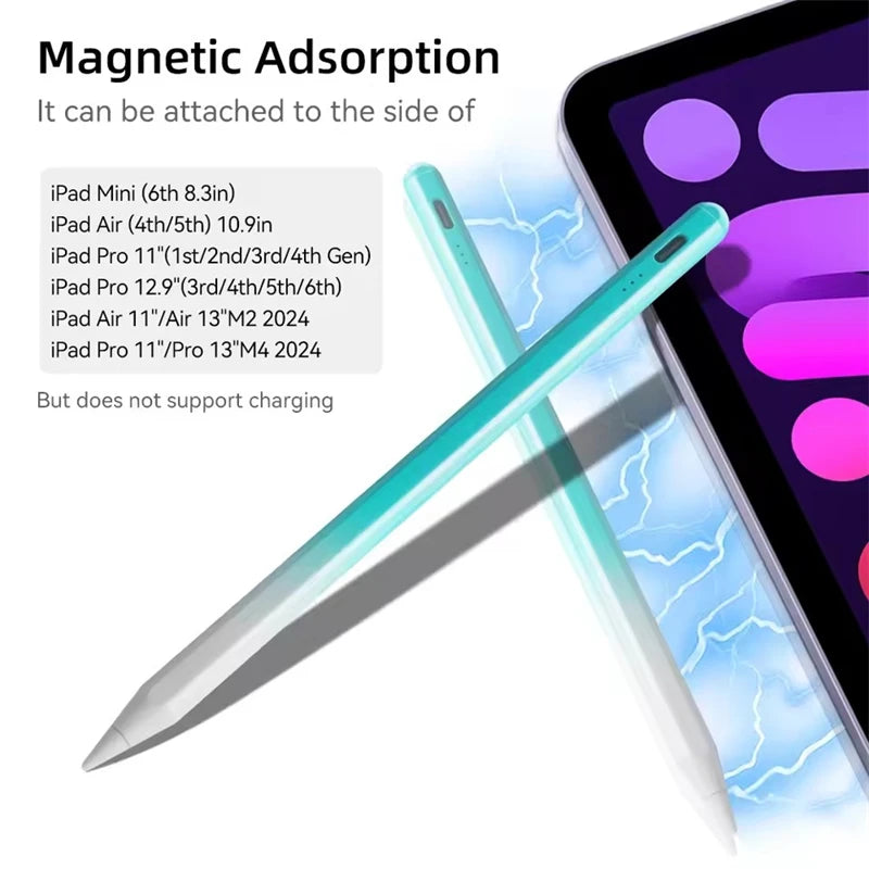 For Apple Pencil 2 1 Palm Rejection Power Display iPad Accessories iPad 2022 2021 2020 2019 2018 Pro 11 12.9 Air Mini Stylus Pe