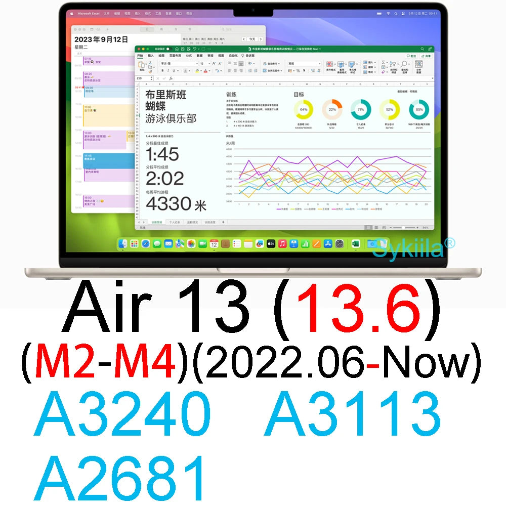Screen Protector for MacBook Air 13 M4 M3 M2 M1 Air 15 Pro 13 14 15 16 M4 11 12 Skin HD Soft Film Guard A3113 A3114 A3421 A3420