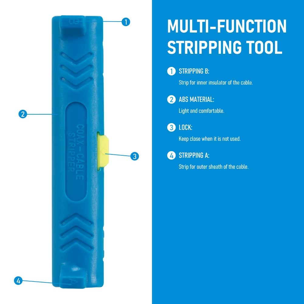 Electric Wire Stripper Pen network cable Tools Wire Cable Cutter Rotary Coaxial Wire Stripping Cutting Machine Pliers