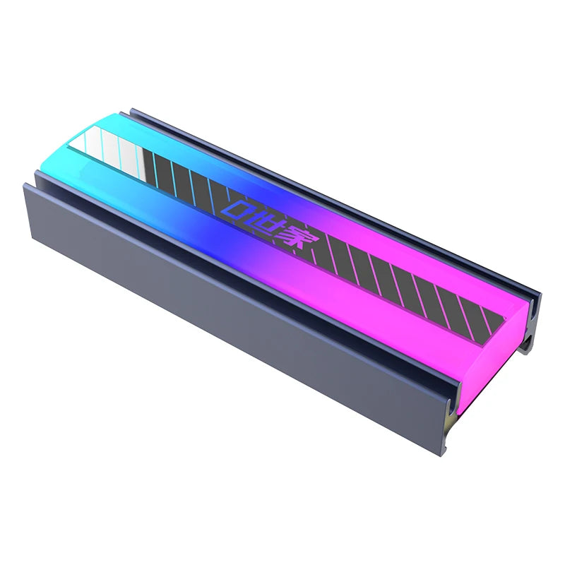 5V/3Pin ARGB AURA Sync Computer 2280 SSD M2 Radiator Aluminum PC RGB M.2 Nvme Cooler Heatsink Solid State Drive Heat Sink Cooler