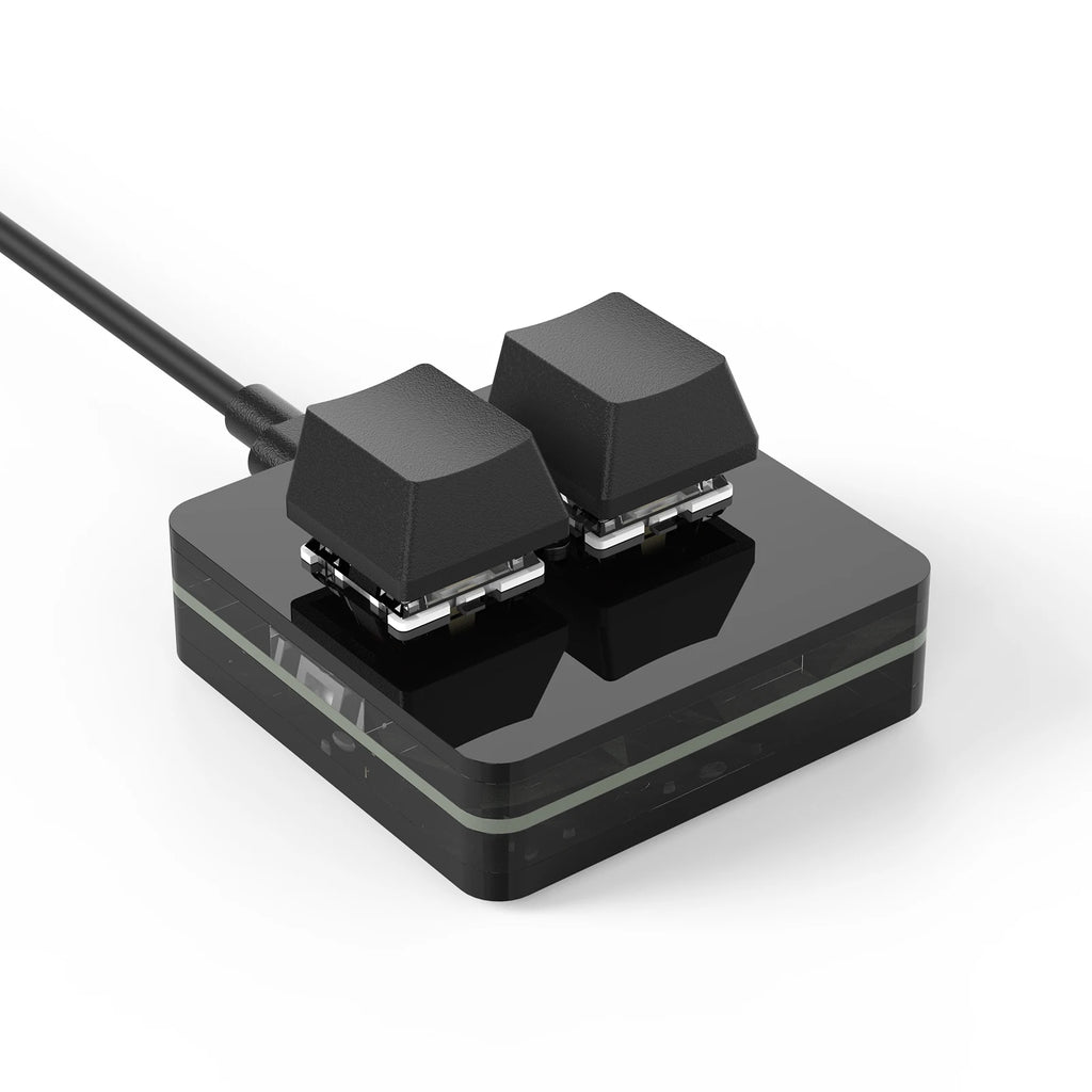 Macropad Macro Programming Keyboard RGB Mini Hot Swap Gaming Custom Knob Keypads Red Switch 3 Keys Knob For Photoshop Multimedia