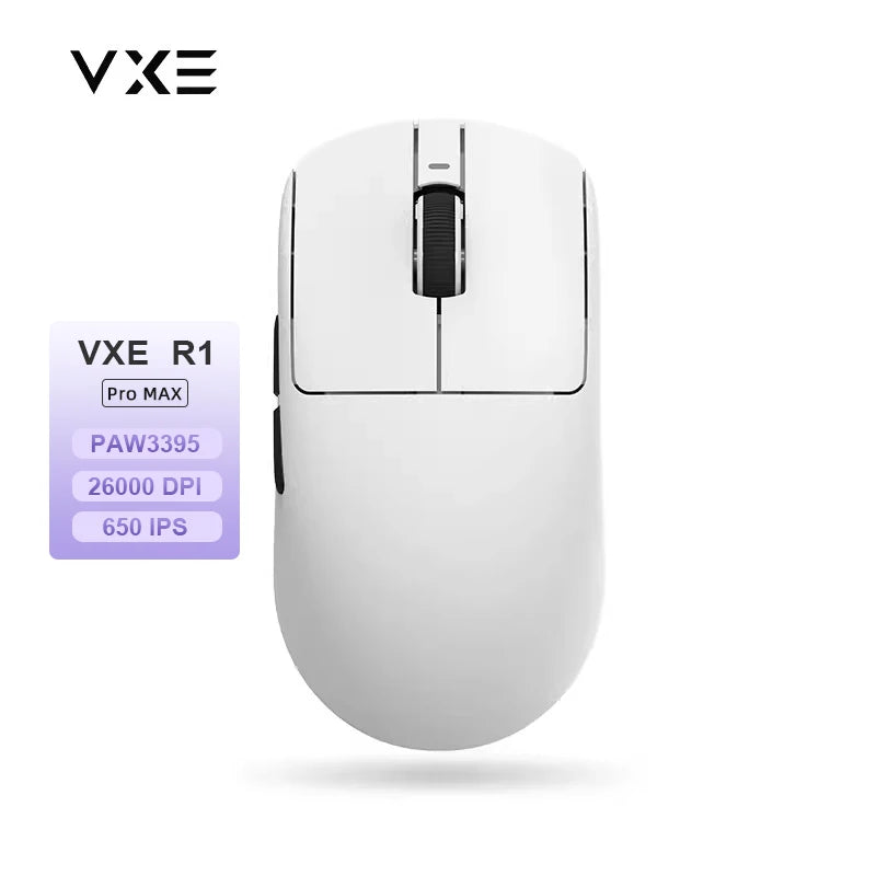 ATK VXE R1 Pro MAX Dragonfly R1 E-sports Gaming Mouse Rechargeable PAW3395 Lightweight Ergonomic 2.4G Wireless Mouse