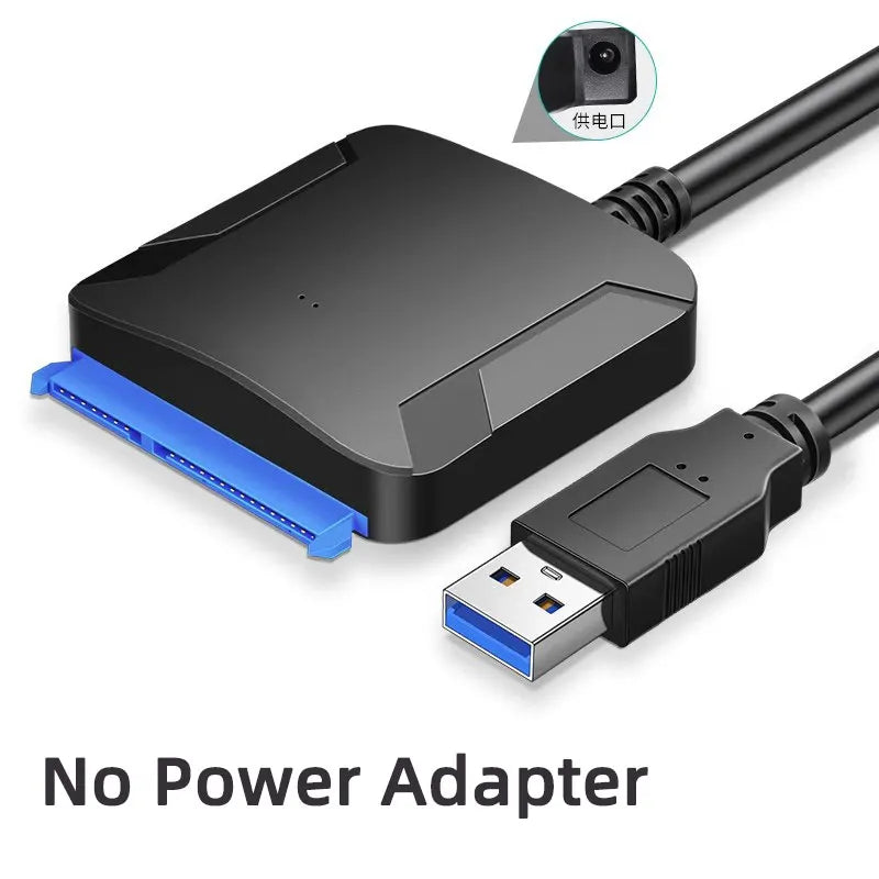 Coolcirc USB 3.0 To Sata Cable For 2.5 Inch External HDD SSD Hard Drive Adapter SATA To USB Hard Disk Adapter Cable