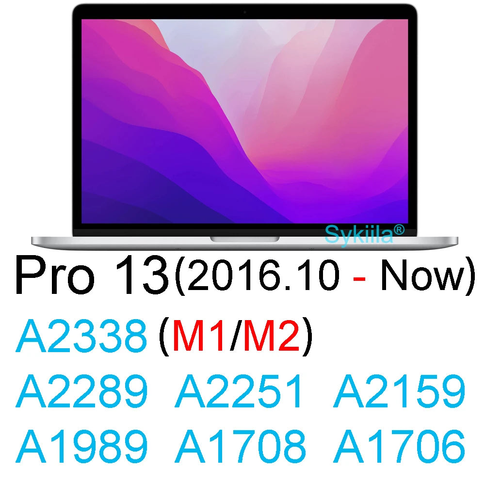 Screen Protector for MacBook Air 13 M4 M3 M2 M1 Air 15 Pro 13 14 15 16 M4 11 12 Skin HD Soft Film Guard A3113 A3114 A3421 A3420