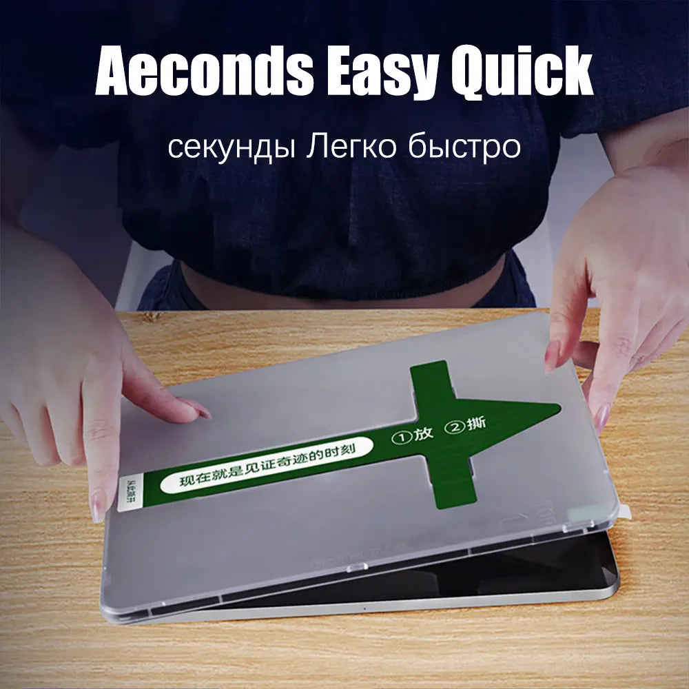 Auto Alignment Kit Tempered Glass For Ipad Pro 11 12.9 10 9 8 7 Air 5 4 3 2 13 Screen Protector For Ipad Mini 6 5 4 Gen Th Film