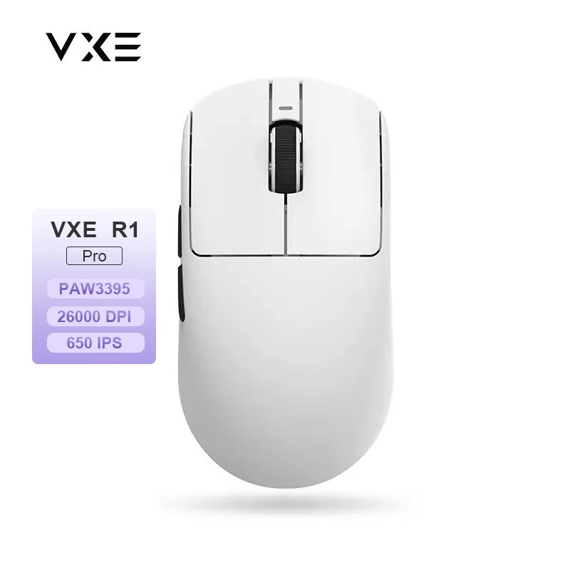 ATK VXE R1 Pro MAX Dragonfly R1 E-sports Gaming Mouse Rechargeable PAW3395 Lightweight Ergonomic 2.4G Wireless Mouse