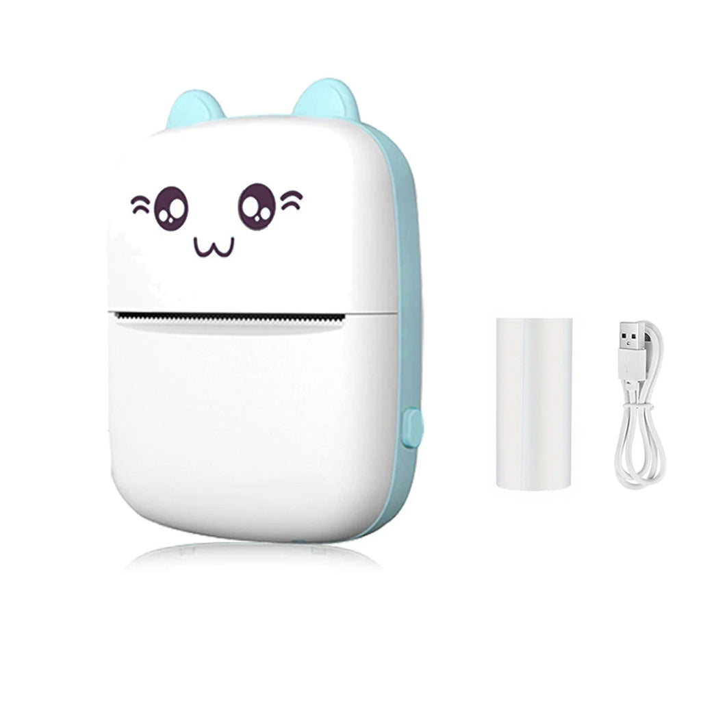 Mini Printer For IPhone And Android, Wireless Mini Photo Printer Label Printer, Portable Mini Thermal Printer For Printing Label