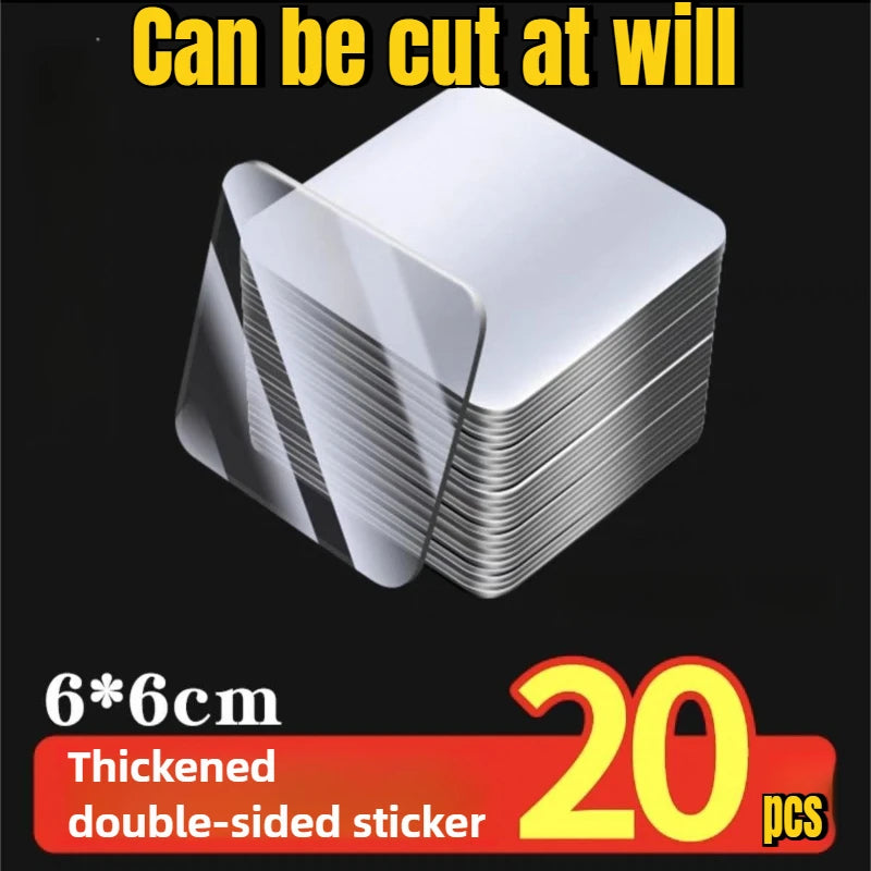Double Sided Adhesive Tape Nano Reusable Super Strong Transparent Wall Stickers WaterProof Widely Used Wall Mount Sticker