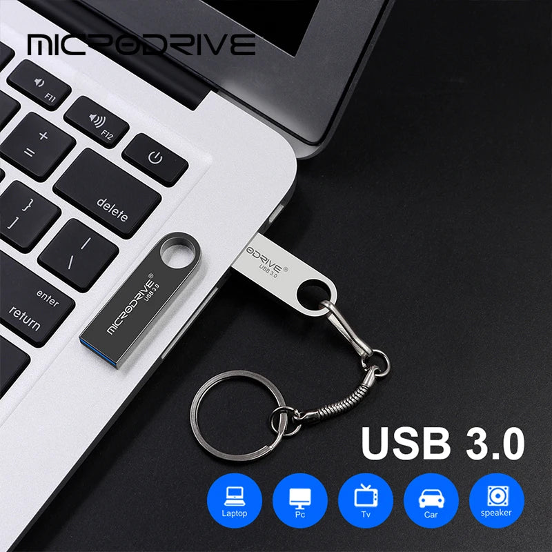 metal USB 3.0 Flash Drive 128gb 256GB 512GB flash disk New arrival Pendrive 32gb 64gb USB Flash USB Disk memory stick