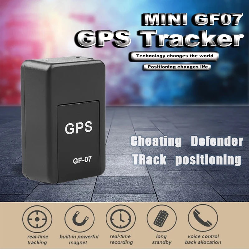GPS locator GF-07 precise and convenient compact locator for car vehicles, easy to install, remote precise positioning, mobile p