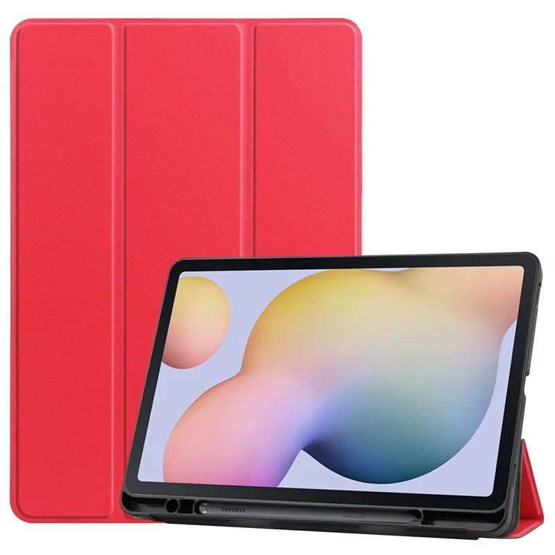 For Samsung Galaxy Tab S6 Lite 10.4 Stand Cover for Samsung Tab S6 Lite Case 2024 2022 2020 SM-P610 P620 P619 Pencil Holder Fund