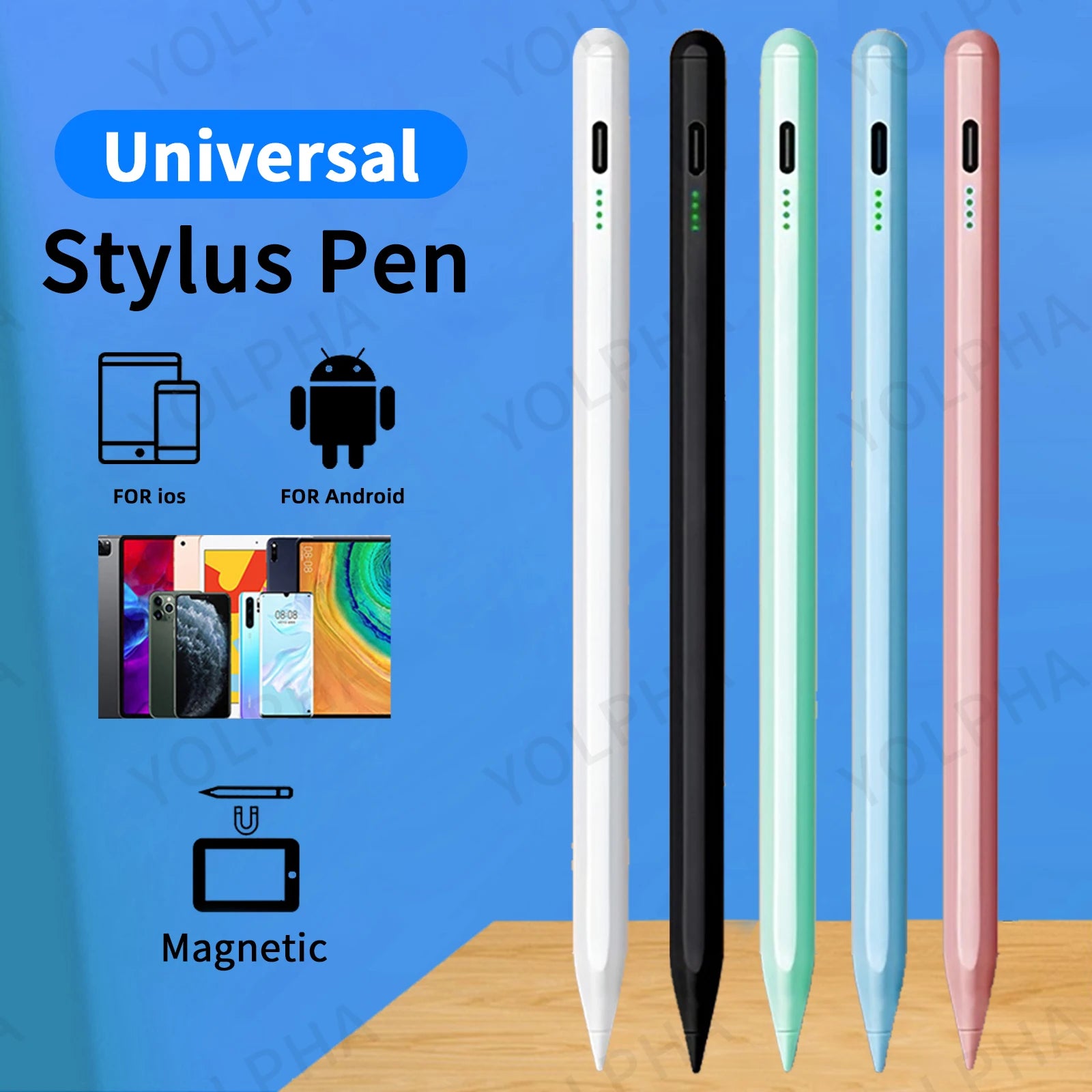 Clearance_Universal Stylus Pen for Android IOS Touch Screen Capacitive Pen for iPad for Apple Pencil Drawing Pen For Huawei Xiao