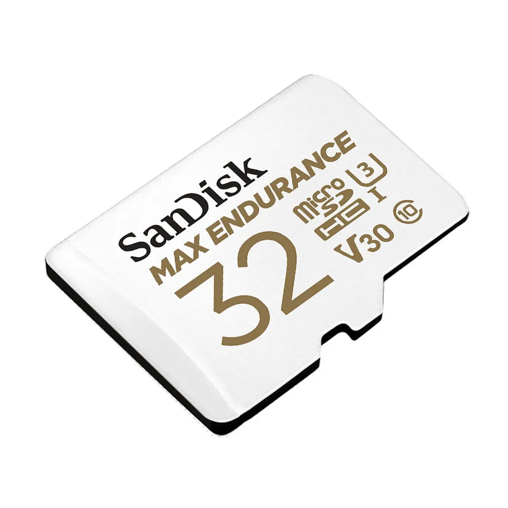 SanDisk MAX ENDURANCE Micro SD Card 32GB 64GB 128GB 256GB High-speed Reading and Writing Video Surveillance U3 V30 4K for Drones