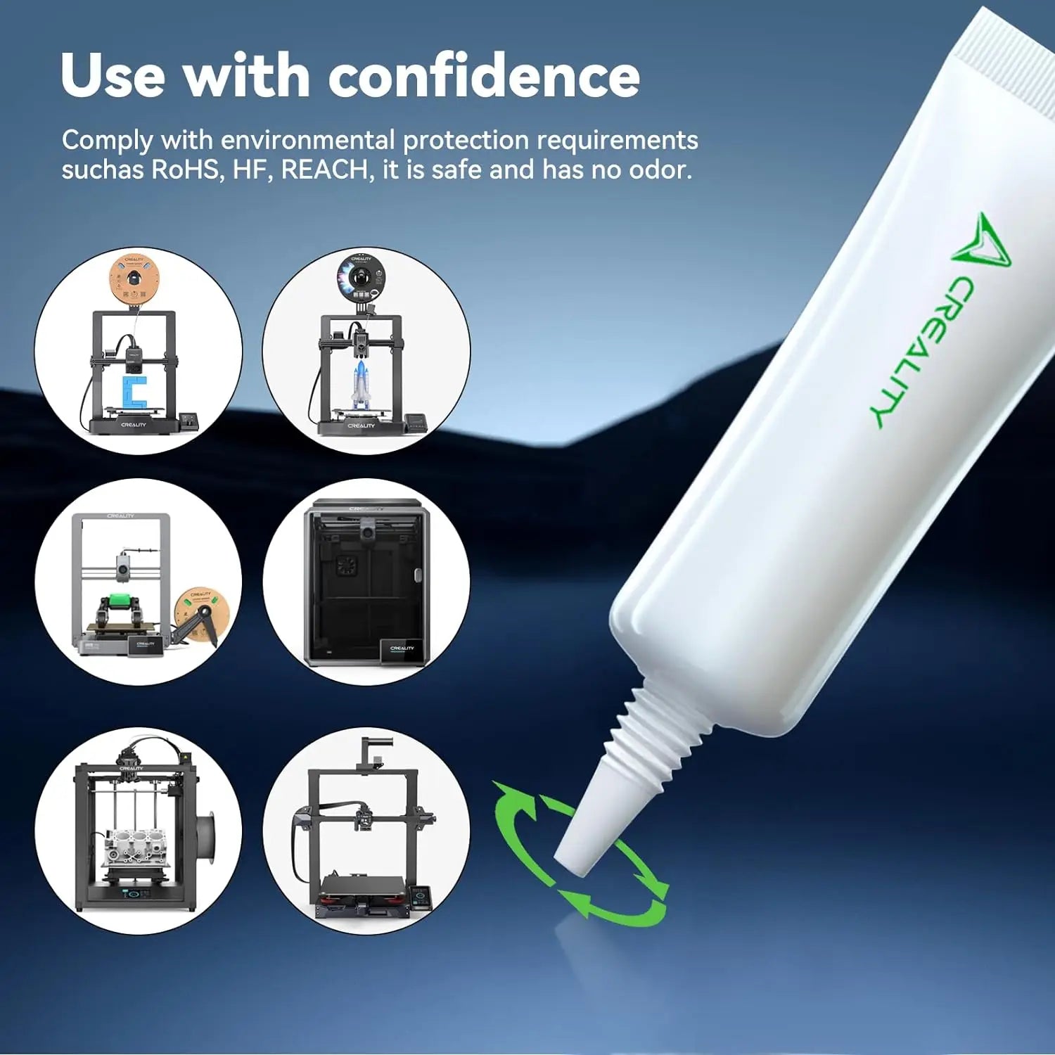 Creality Thermal Grease High Thermal Conductivity Excellent Temperature Performance for 3D Printers