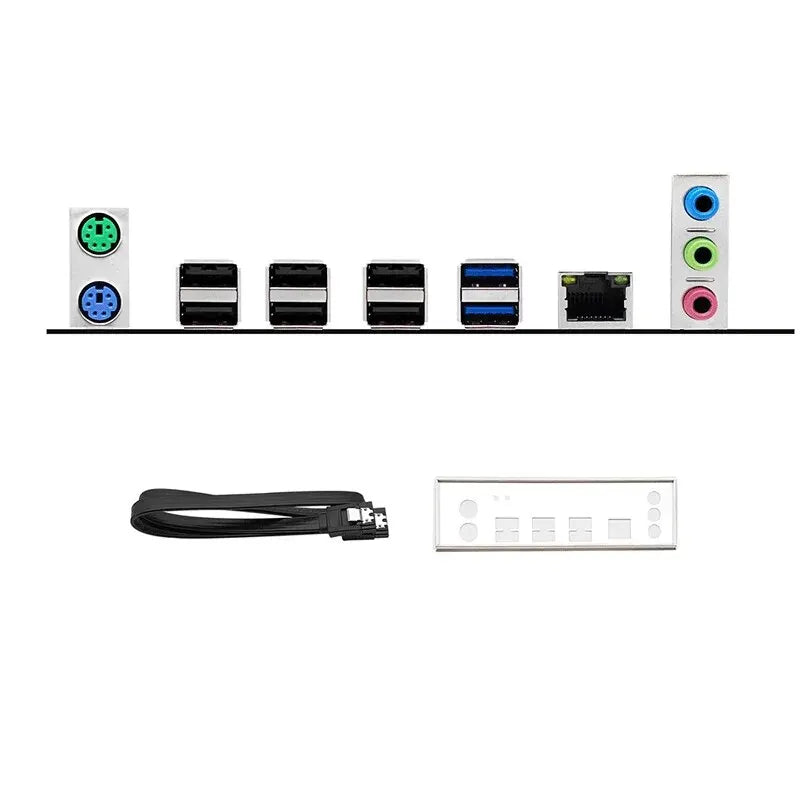 MACHINIST X99 Motherboard X99 PR9 Support LGA 2011-3 Intel Xeon E5 V3&V4 CPU DDR4 RAM SATA/NVME M.2 Slot