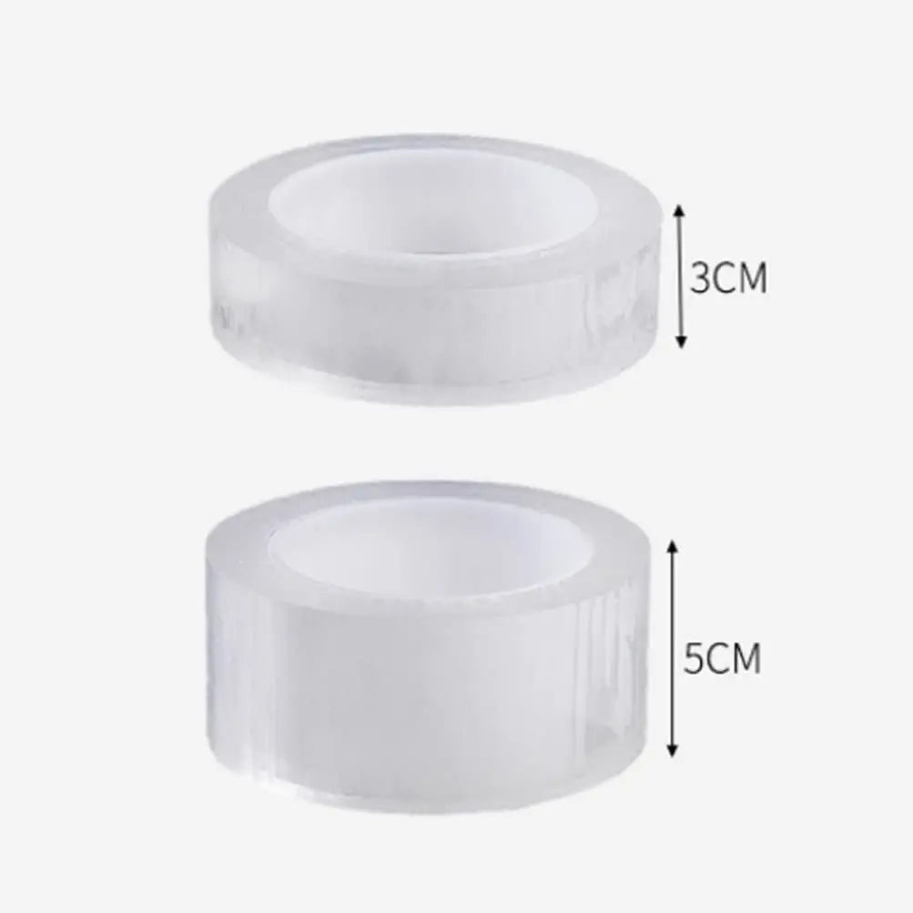 5M/10M Single Side Self-Adhesive Nano Tape Waterproof and Stain-Resistant Kitchen Bathroom Sink Caulk Strip Transparent Tape