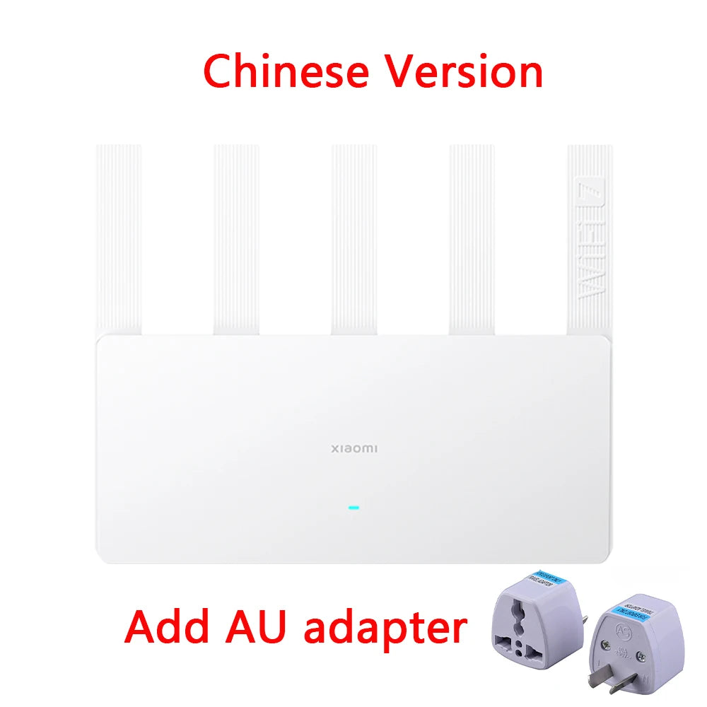 New XIAOMI Router BE5000 WiFi 7 5011Mbps 2.5GHz Network Port 512MB Memory Dual Broadband Access Network Security Protection CN