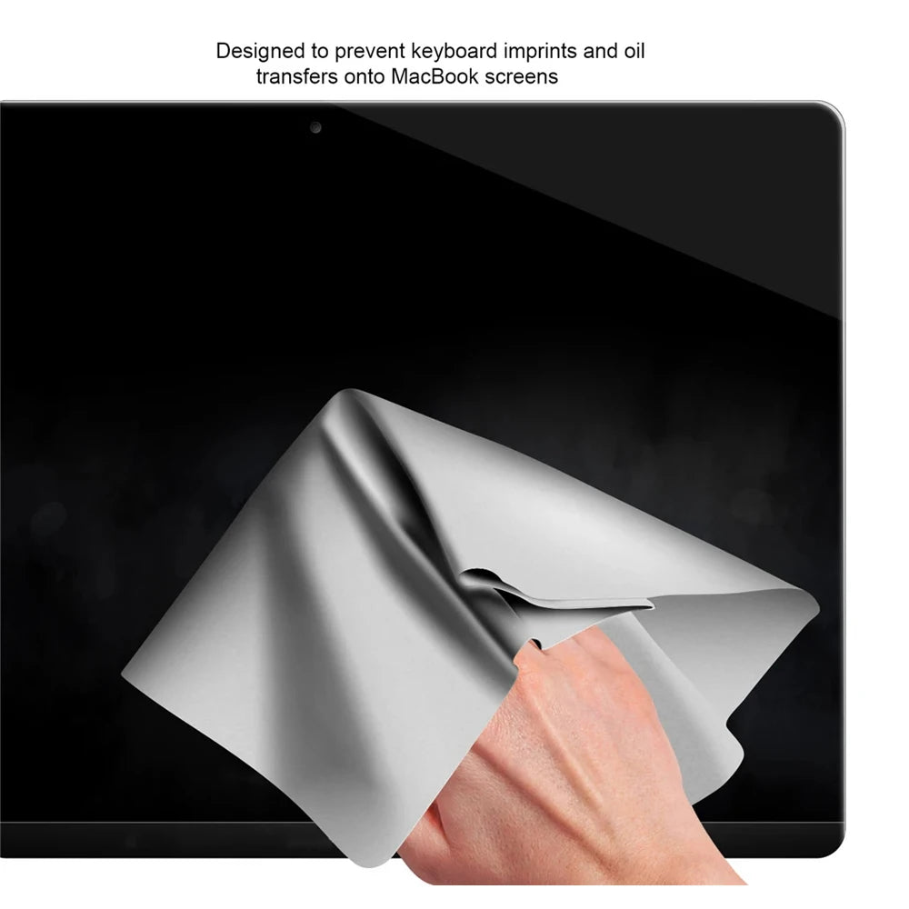 Microfiber Cleaning Cloth for Macbook Pro 13 15 16 Inch Keyboard Cleaners Dustproof Blanket Cover Laptop Screen Protectors