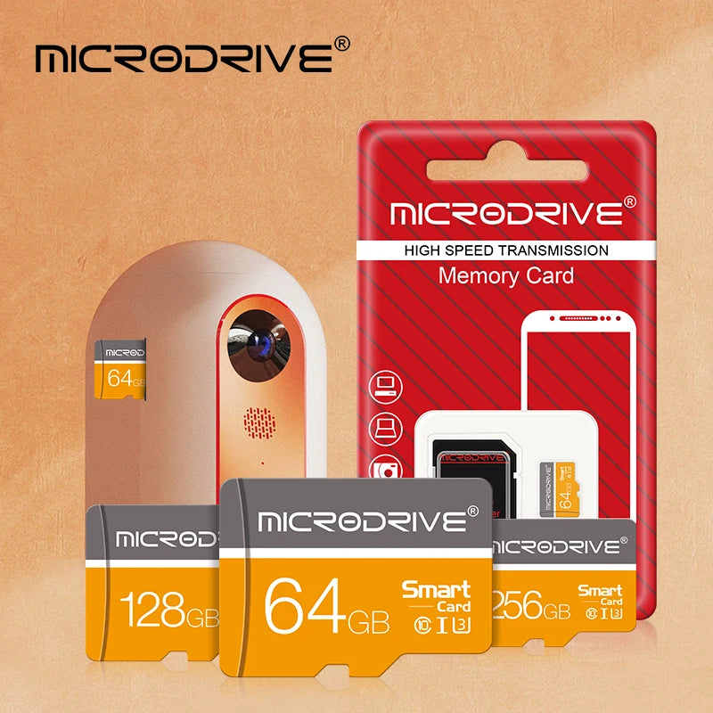 Micro TF/SD Card 128GB Class 10 16GB 32GB 64GB 256GB Memory Cards for Camare Phone Mini TF Card