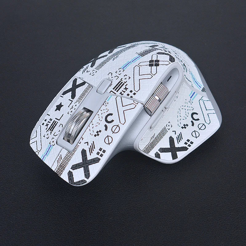 Full Set DIY Mouse Skin Mouse Skates Side Stickers Anti-slip Tap for Logistic MX Master 3 3S Game Mouse DIY Handmade Mouse Skate