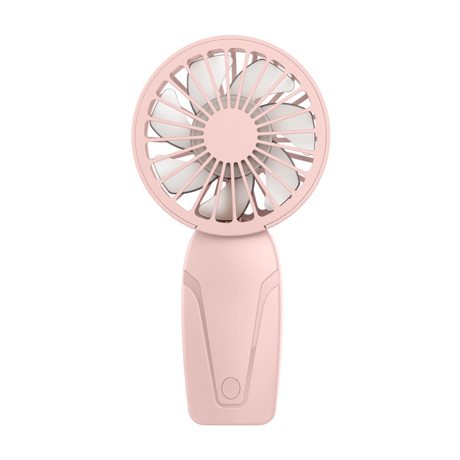 Portable Handheld Small Fan ABS Lightweight Cute Appearance USB Rechargeable Mini Fan For On Go Cooling Portable Mini Pocket Fan