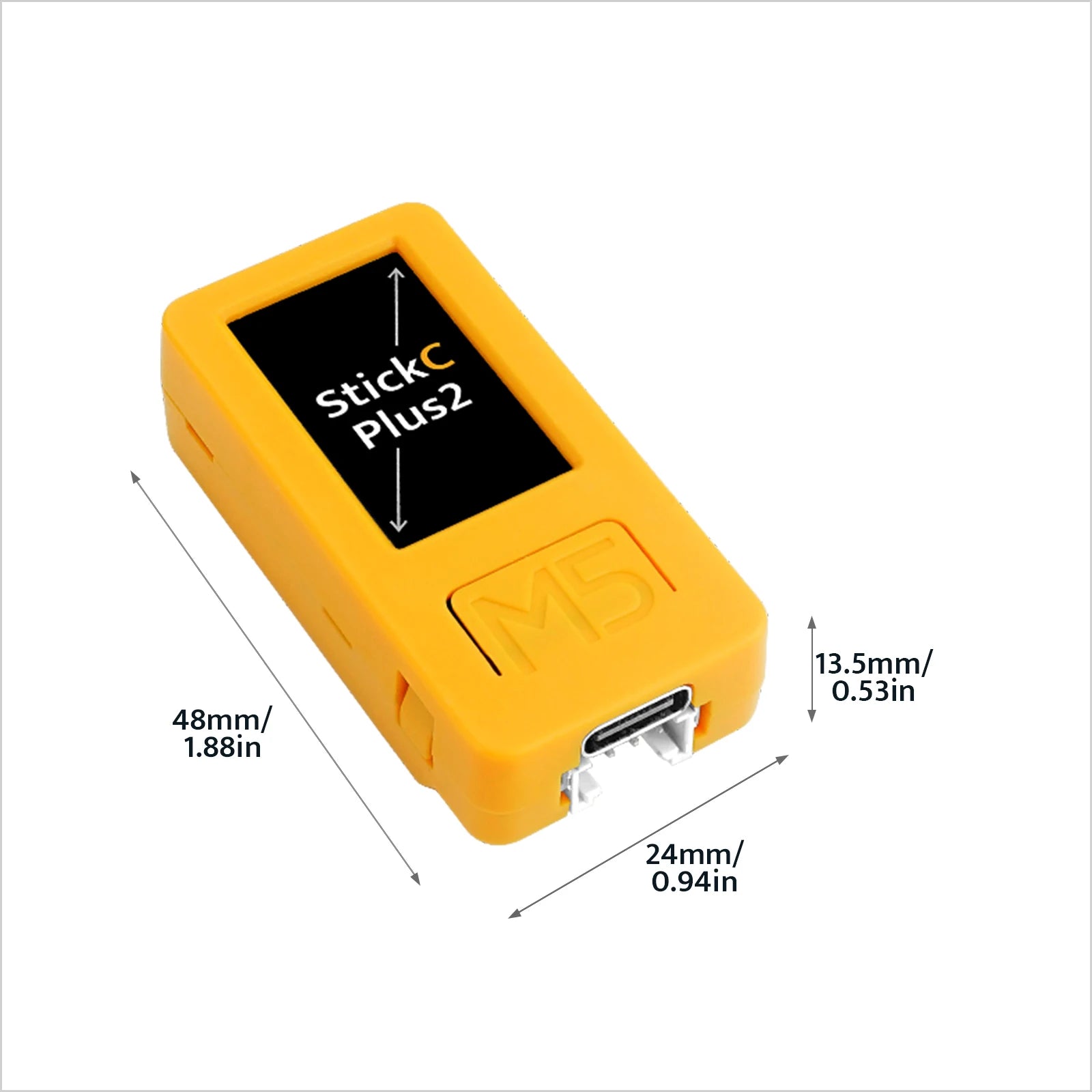 M5Stack Official M5StickC PLUS2 ESP32-PICO Mini IoT Development Kit IR and WiFi 1.14-inch TFTScreen IoT Controller