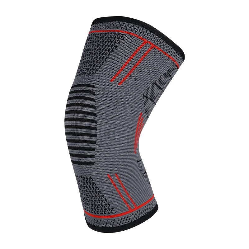 GTUBIKE 1PCS Compression Knee Support Sleeve Elastic Knee Pads Brace Springs Gym Sports Protector Basketball Volleyball Run