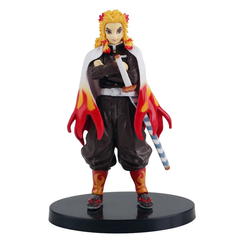 Hot Anime Demon Slayer Kimetsu no Yaiba Figure Kamado Tanjirou Action Figure Agatsuma Zenitsu Nezuko Warrior PVC Model Toys