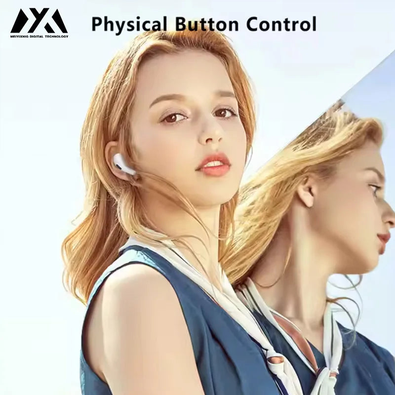 2025 Airs Pro Wireless Bluetooth Headphones - HiFi Sound, Low Latency, Noise-Canceling Earphones, High Design Quality