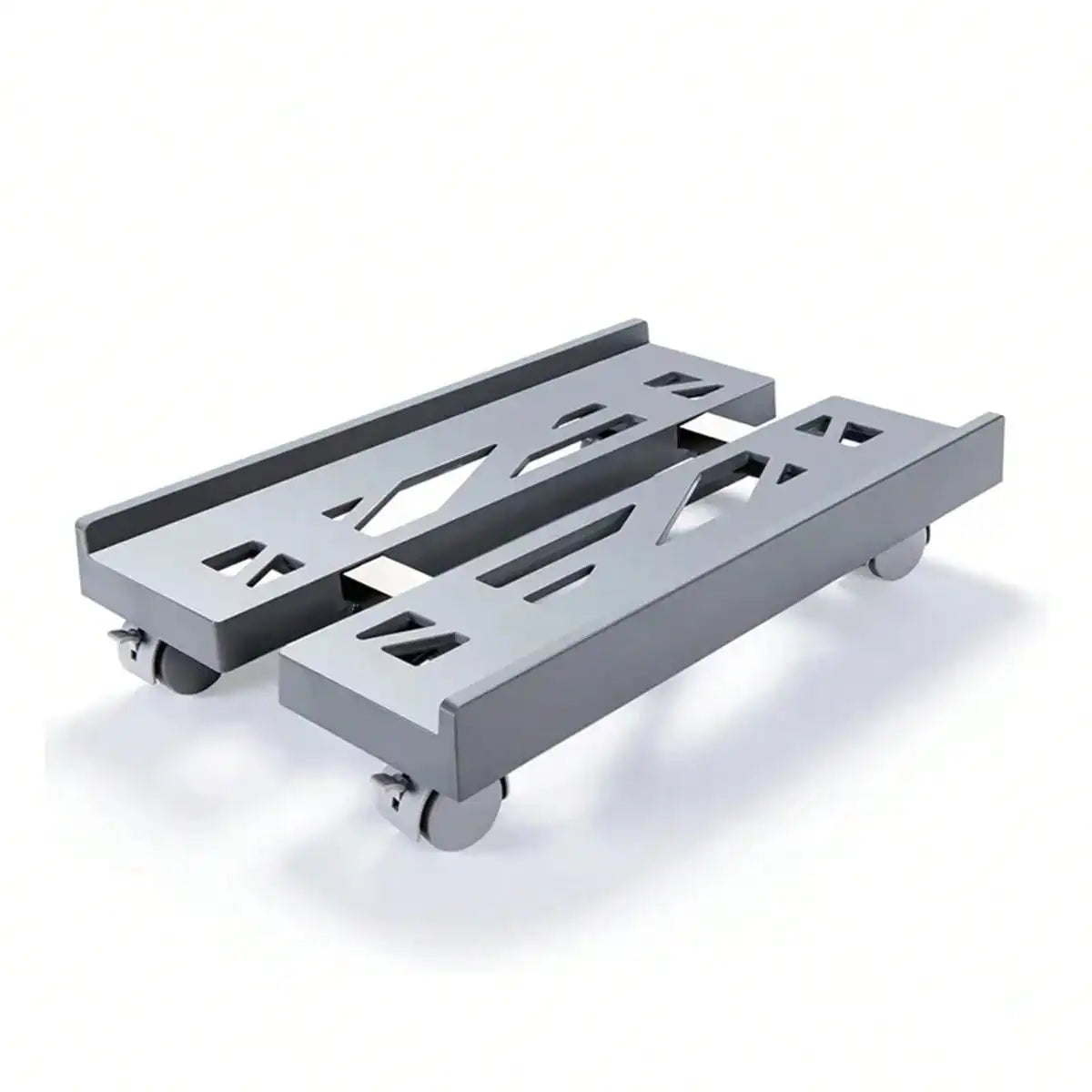 Adjustable Mobile PC Tower Stand with Wheels under Desk CPU Holder Adjustable Stable Mobile Computer Host Stand for Home Office