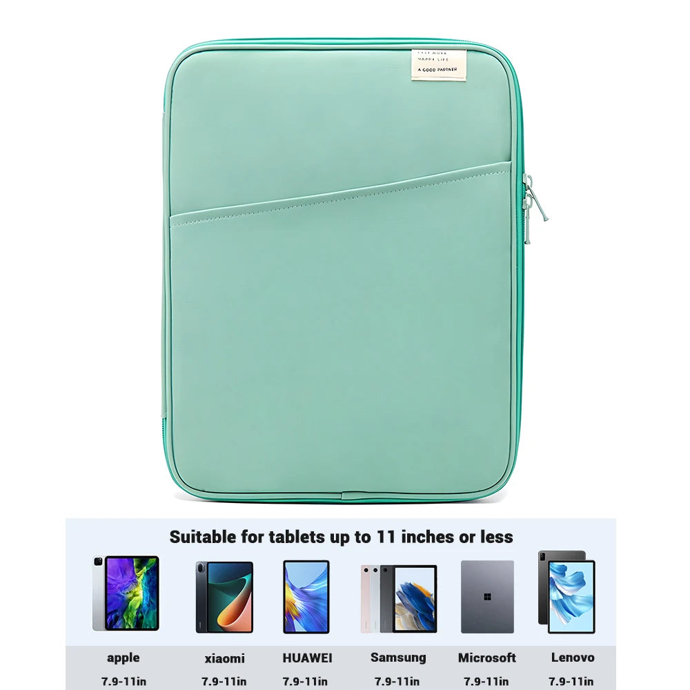 Tablet Handbag Case 9-11inch For iPad Air 4 5 Pro 11 Mini 5 6 iPad Case For XiaoMi 5 Samsung Huawei Lenovo Shockproof Pouch Bags