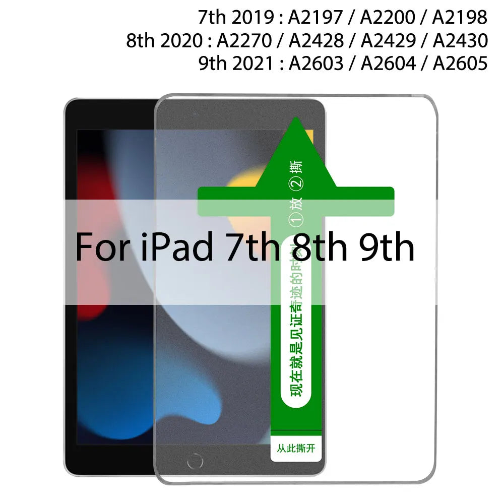 Auto Alignment Kit Tempered Glass For Ipad Pro 11 12.9 10 9 8 7 Air 5 4 3 2 13 Screen Protector For Ipad Mini 6 5 4 Gen Th Film