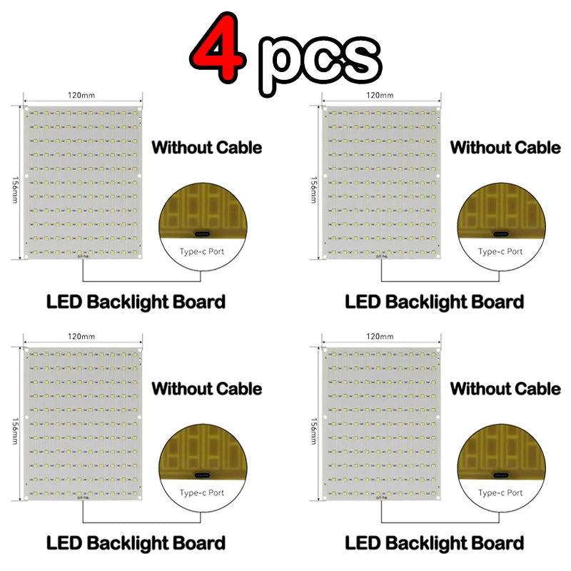 For Bambu Lab Lithophane Led Panel CMYK LED Backlight Board PLA Basic CMYK Lithophane Bundle 3D Print Lithophane Photo DIY