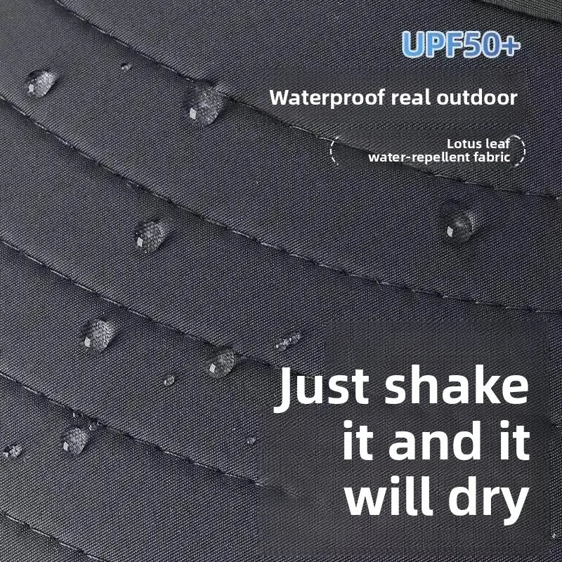 Outdoor Unisex Summer Hat UV Protection Breathable Fishing Cap Sunshade Neck Protection Cycling And Climbing Hat Waterproof