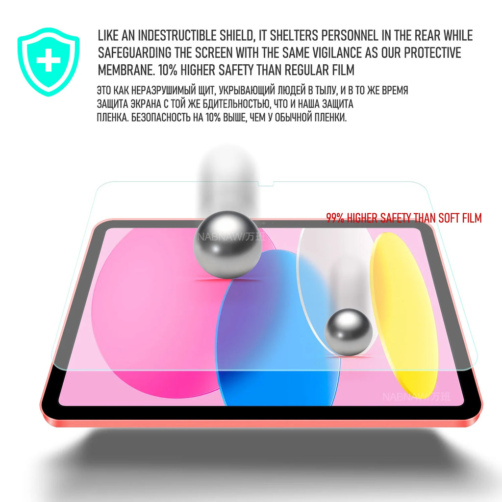 For iPad 11 Tempered Glass For iPad 2025 11th Generation Screen Protector iPad 11-inch A16 Film Guard Anti Scratch HD 2-Pack