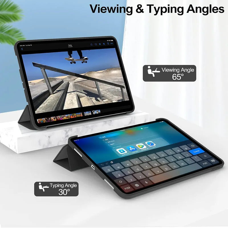 For Funda Xiaomi Mi Pad 8 7 6 Pro 5 11.2 Case Redmi pad SE 11 10.6 8.7 12.1 Auto Wake up & Sleep Silicone Cover Support Charging