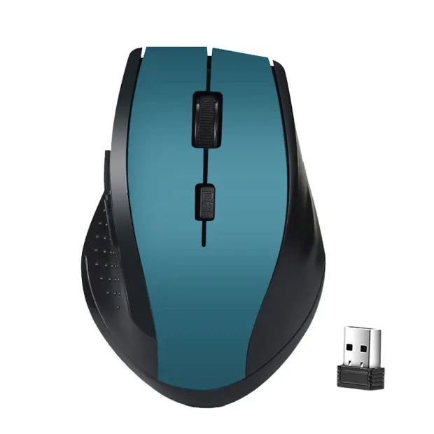 2.4GHz Wireless Optical Mouse for PC Gaming Laptops Game 6 Keys Wireless Mice with USB Receiver Drop Shipping Computer Mouse